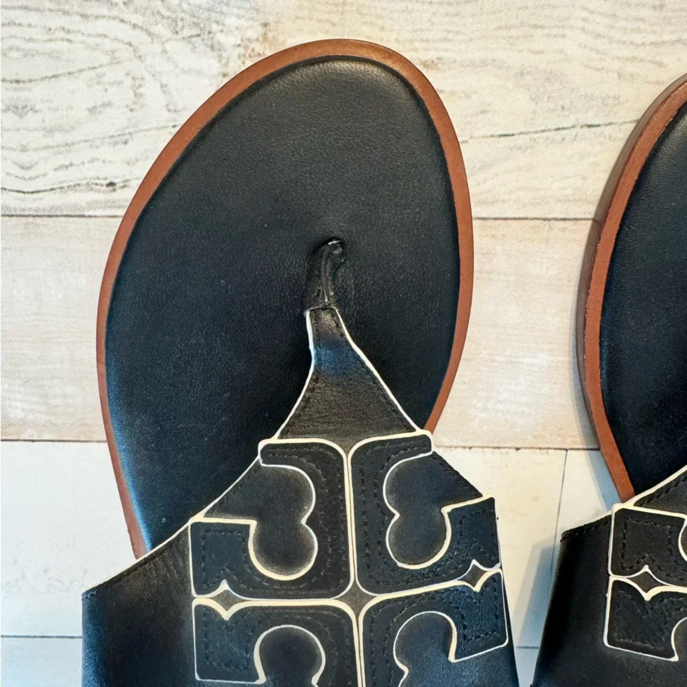Tory Burch Black Sandals - Picture 6 of 7